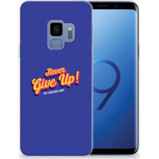 👉 Samsung Galaxy S9 Uniek TPU Hoesje Never Give Up 8720091059009