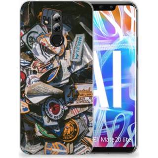 👉 Huawei Mate 20 Lite Uniek TPU Hoesje Badges 8720091059856