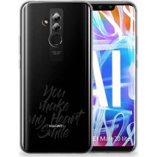 👉 Huawei Mate 20 Lite TPU Hoesje Design Heart Smile 8720091066397