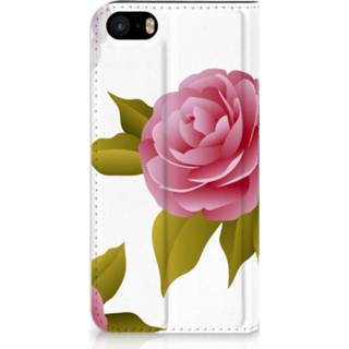 👉 Standcase IPhone SE|5S|5 Uniek Hoesje Roses 8720091066502