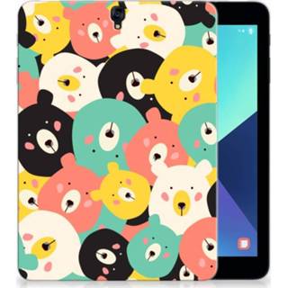 👉 Tablethoes Samsung Galaxy Tab S3 9.7 Uniek Tablethoesje Bears 8720091086357