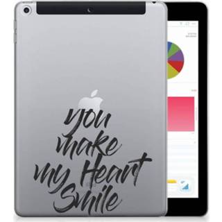 Tablethoes Apple iPad 9.7 2018 | 2017 Tablethoesje Design Heart Smile 8720091089167