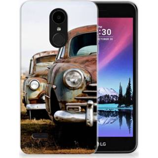 👉 LG K4 (2017) Uniek TPU Hoesje Vintage Auto 8720091098244