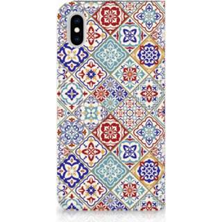 👉 Standcase XS Apple iPhone Max Uniek Hoesje Tiles Color 8720091124059