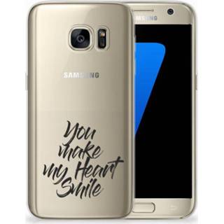 👉 Samsung Galaxy S7 TPU Hoesje Design Heart Smile 8720091137059