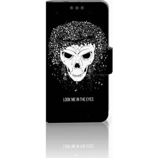 👉 Sony Xperia Z3 Compact Uniek Boekhoesje Skull Hair 8720091144620