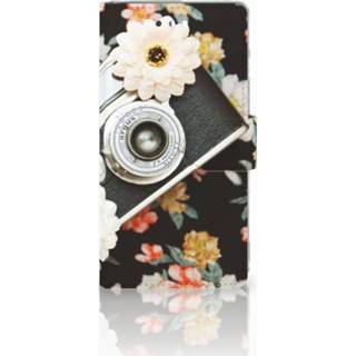👉 Samsung Galaxy J6 2018 Uniek Boekhoesje Vintage Camera