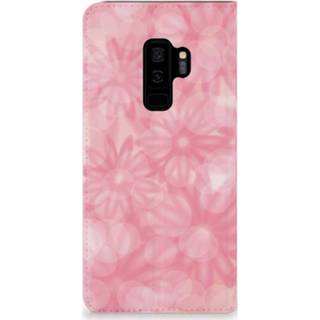 👉 Standcase Samsung Galaxy S9 Plus Uniek Hoesje Spring Flowers 8720091201149