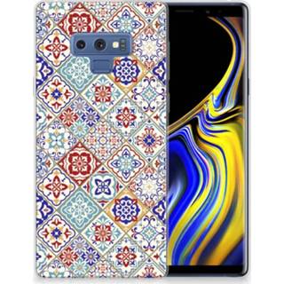 👉 Samsung Galaxy Note 9 Uniek TPU Hoesje Tiles Color 8720091206212