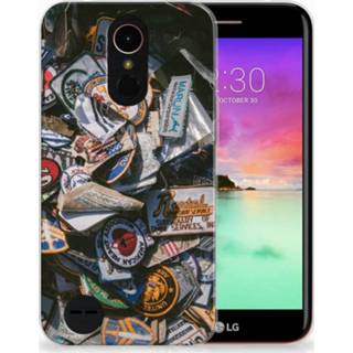 👉 LG K10 2017 Uniek TPU Hoesje Badges 8720091246874