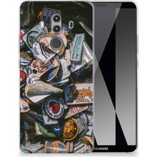 👉 Huawei Mate 10 Pro Uniek TPU Hoesje Badges 8720091263772