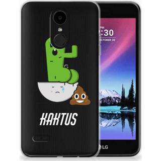 LG K4 (2017) Uniek TPU Hoesje Cactus Poo 8720091270299