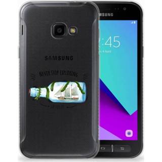 👉 Samsung Galaxy Xcover 4 Uniek TPU Hoesje Boho Bottle 8720091318397