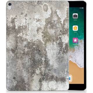 👉 Tablethoes Apple iPad Pro 10.5 Tablethoesje Design Beton 8720091322868