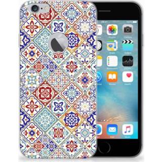 👉 Apple iPhone 6 Plus | 6s Uniek TPU Hoesje Tiles Color 8720091370234