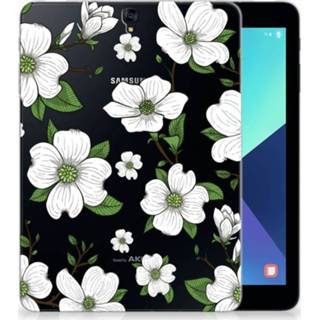 👉 Tablethoes Samsung Galaxy Tab S3 9.7 Tablethoesje Design Dogwood Flowers 8720091399242