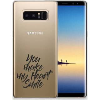 👉 Samsung Galaxy Note 8 TPU Hoesje Design Heart Smile 8720091486072