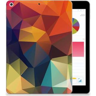 Tablethoes Apple iPad 9.7 2018 | 2017 Tablethoesje Design Polygon Color 8720091514485