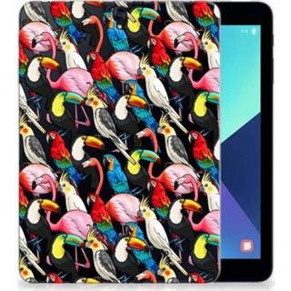 👉 Tablethoes Samsung Galaxy Tab S3 9.7 Uniek Tablethoesje Birds 8720091562400