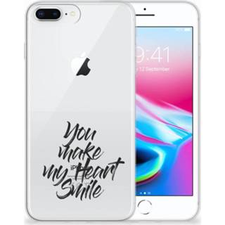 👉 Apple iPhone 7 Plus | 8 TPU Hoesje Design Heart Smile 8720091632875