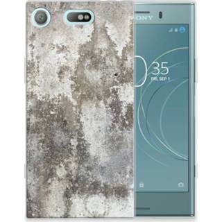 👉 Sony Xperia XZ1 Compact TPU Hoesje Design Beton 8720091644670