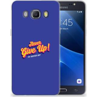 👉 Samsung Galaxy J5 2016 Uniek TPU Hoesje Never Give Up 8720091652873