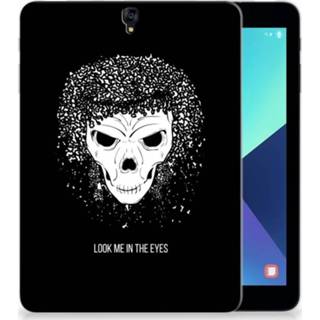 👉 Tablethoes Samsung Galaxy Tab S3 9.7 Uniek Tablethoesje Skull Hair 8720091678880