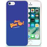 👉 Apple iPhone SE | 5S Uniek TPU Hoesje Never Give Up 8720091688971