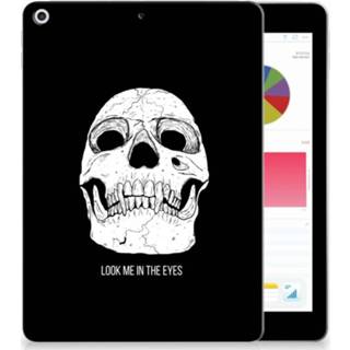 👉 Tablethoes Apple iPad 9.7 2018 | 2017 Uniek Tablethoesje Skull Eyes 8720091690042