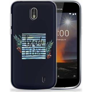 Nokia 1 Uniek TPU Hoesje Boho Beach 8720091720008