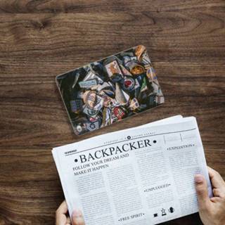 👉 Tablethoes Apple iPad Mini 4 Uniek Tablethoesje Badges 8720091773868