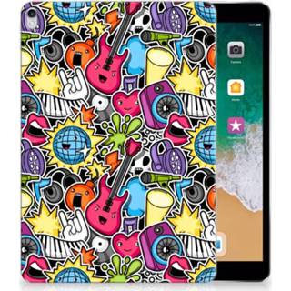 👉 Tablethoes Apple iPad Pro 10.5 Uniek Tablethoesje Punk Rock 8720091814455