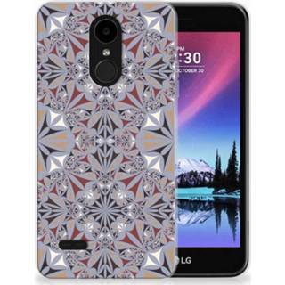 👉 LG K4 (2017) TPU Hoesje Design Flower Tiles 8720091864962