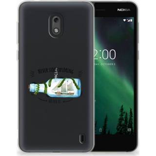 👉 Nokia 2 Uniek TPU Hoesje Boho Bottle 8720091902329