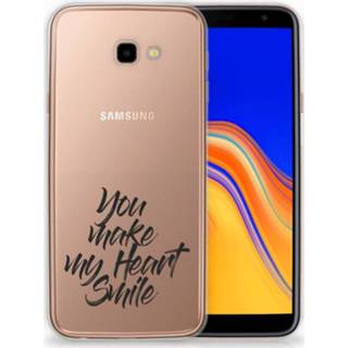 👉 Samsung Galaxy J4 Plus (2018) TPU Hoesje Design Heart Smile 8720091921252