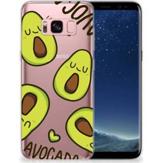 👉 Samsung Galaxy S8 Uniek TPU Hoesje Avocado Singing 8720091933156