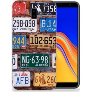 Kentekenplaat Samsung Galaxy J6 Plus (2018) Uniek TPU Hoesje Kentekenplaten 8720091945418