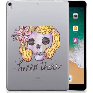 👉 Tablethoes Apple iPad Pro 10.5 Uniek Tablethoesje Boho Skull 8720091945739