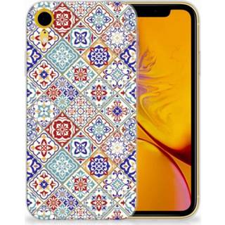 👉 Apple iPhone Xr Uniek TPU Hoesje Tiles Color 8720091004481