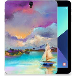 👉 Tablethoes Samsung Galaxy Tab S3 9.7 Uniek Tablethoesje Boat 8720091006881