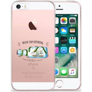 👉 Apple iPhone SE | 5S Uniek TPU Hoesje Boho Bottle 8720091013292