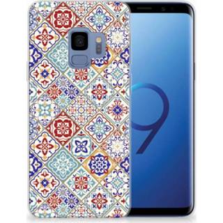 👉 Samsung Galaxy S9 Uniek TPU Hoesje Tiles Color 8720091038202