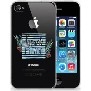 Apple iPhone 4 | 4s Uniek TPU Hoesje Boho Beach 8720091048621