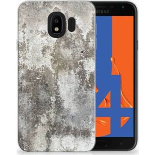👉 Samsung Galaxy J4 2018 TPU Hoesje Design Beton 8720091986466