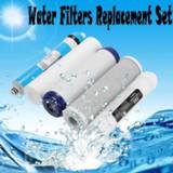 👉 Waterfilter 5 Stage Reverse Osmosis RO Water Filters Replacement Set with Filter Cartridge 75 GPD Membrane Household Purifier