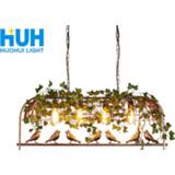 👉 Hanger Vintage Bird Pendant Light Iron American Industrial LOFT Bar Cafe Personality E27 Decor Hanging Aisle Nordic Lamp birdcage