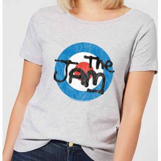 👉 The Jam Target Logo Women's T-Shirt - Grey - 5XL - Grijs