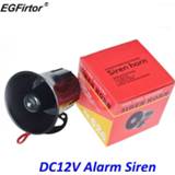 👉 Security DC 12V Outdoor Alarm Siren Wire Loud Alarm Horn 115Db Exterior Sirena Alarma Speaker For Alarm System 20W