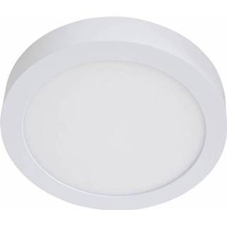 👉 Plafondlamp wit Hofftech Led | Plafonniere - Rond Ø22 cm 18W / 1200 Lumen 8719274346715