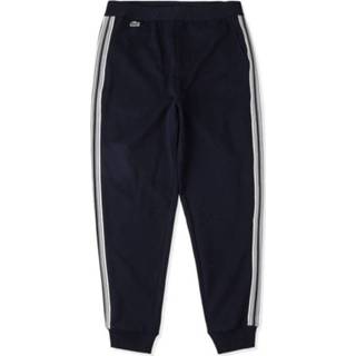 👉 Sweatpant XL male blauw Sweatpants with logo and vertical stripes